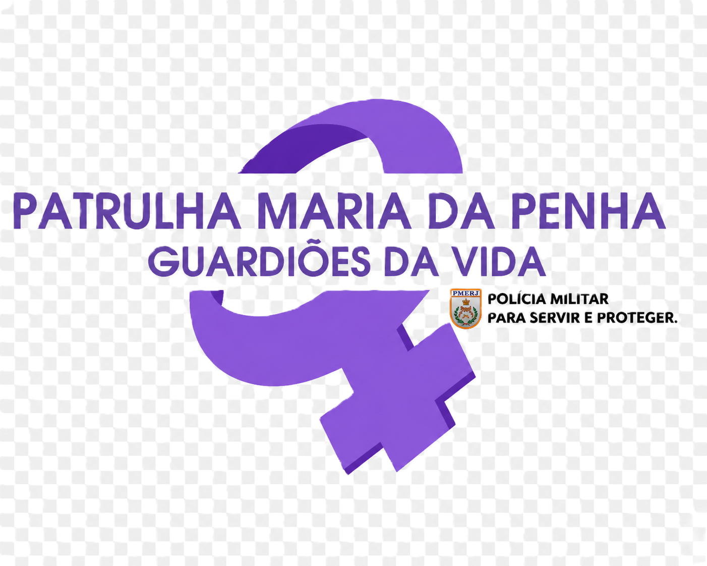 Logotipo da Patrulha Maria da Penha